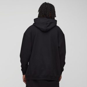 Oversized Boxy Acid Wash Hoodie