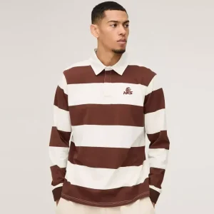 Oversized Short Sleeve Bonded Scuba Polo