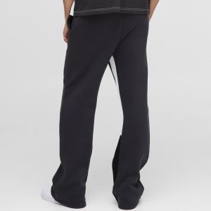 Extreme Wide Leg Grunge Varsity Jogger