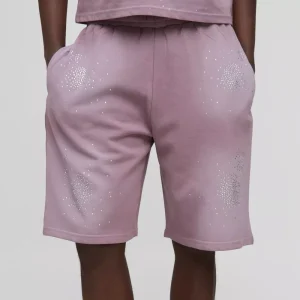 Baggy Long Length Nylon Cargo Shorts