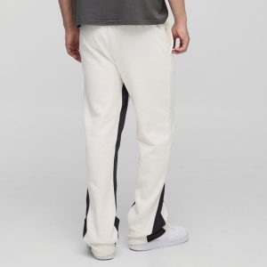 Relaxed Flared Carpenter Paint Splatter Trousers