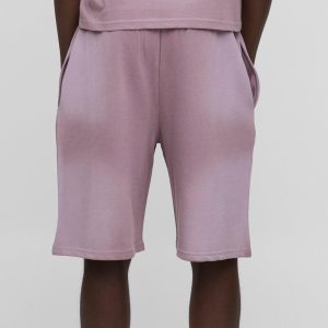 Baggy Long Length Nylon Cargo Shorts