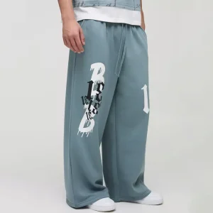 Relaxed Edizione Heavyweight Pintuck Split Hem Joggers