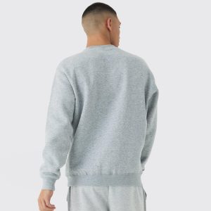 Oversized Official Applique Washed Sweatshirt